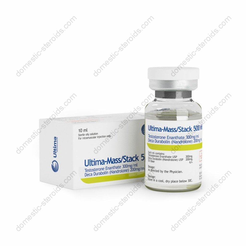 Ultima-Mass/Stack 500 Mix - Testosterone Enanthate - Ultima Pharmaceuticals Ultima-Mass/Stack 500 Mix - Testosterone Enanthate - Ultima Pharmaceuticals